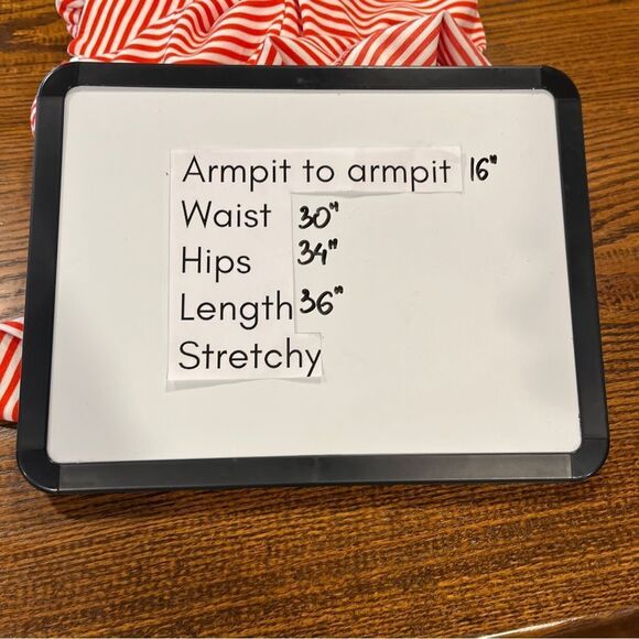 Ann Taylor Striped Red and White short sleeve mini casual Dress - Picture 8 of 13